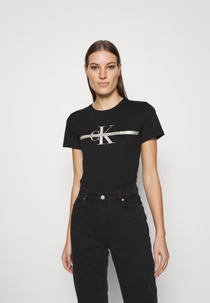 MONOGRAM TEE - T-shirt imprimé - black