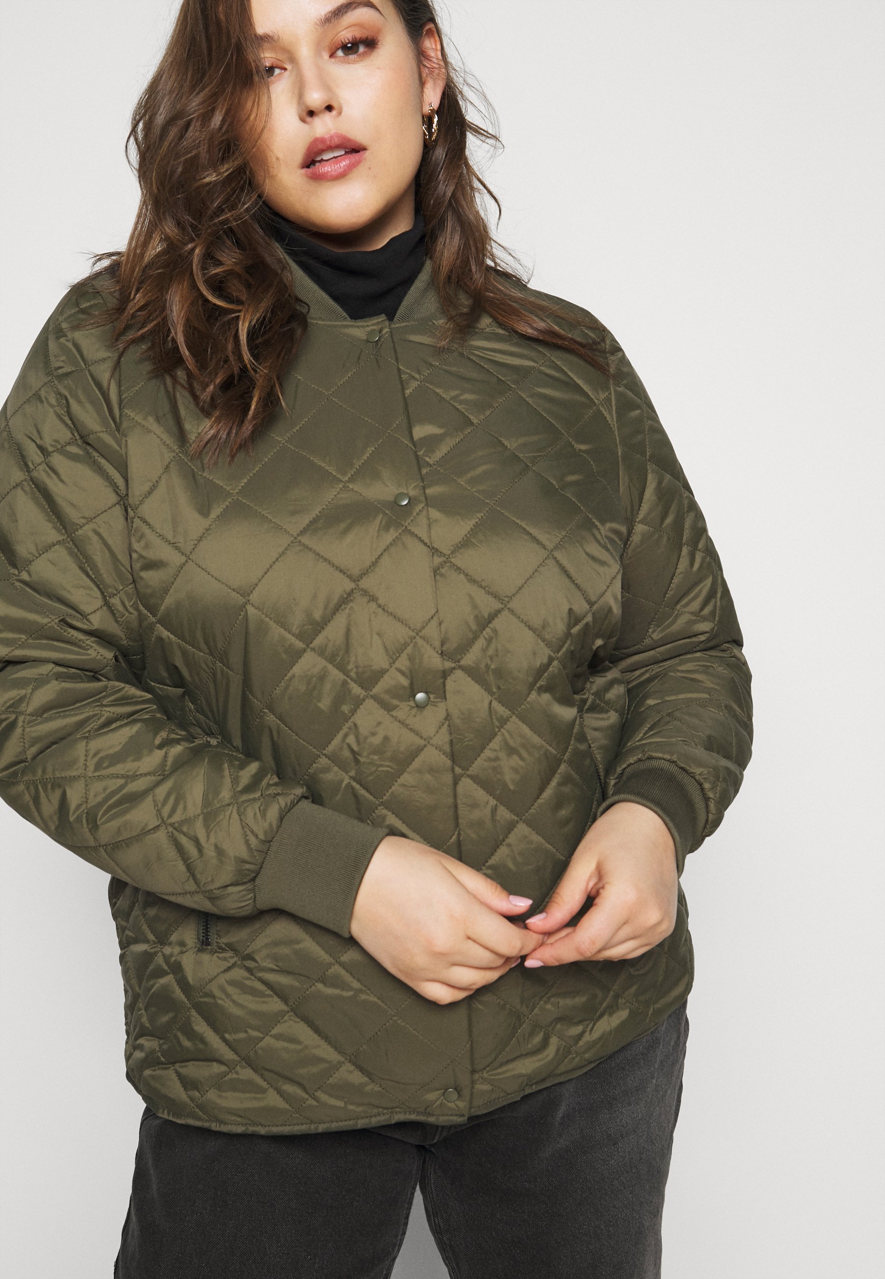 Zizzi MAGGIE JACKET Lett jakke dusty cedar Zalando.no Zizzi MAGGIE JACKET Lett jakke dusty cedar Zalando.no