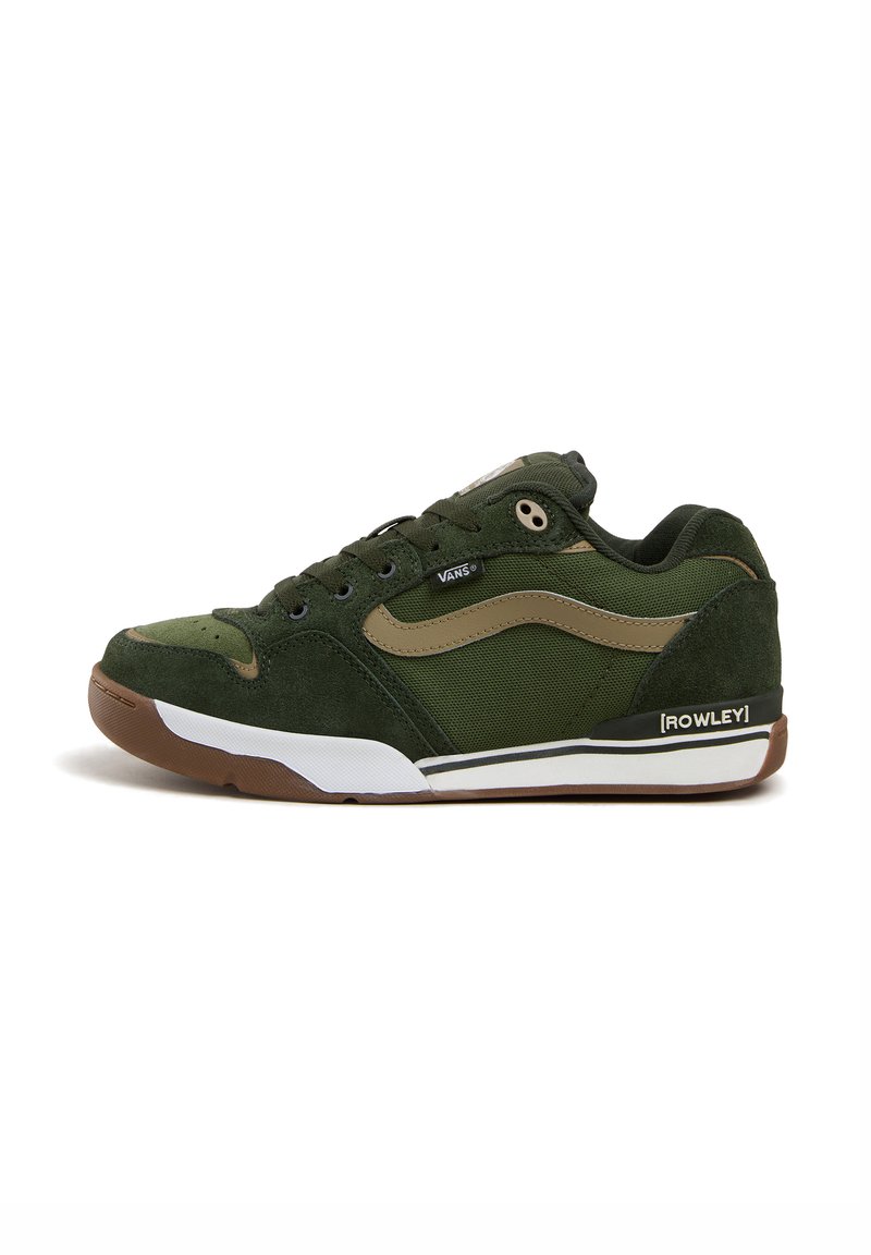Vans ROWLEY - Trainers - dark green