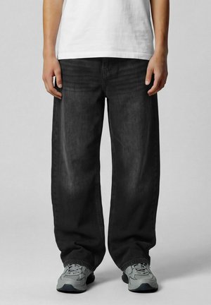 LMTD, JEANS LOOSE FIT - Jean coupe décontractée - black denim