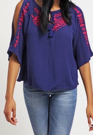 Blouse - dark blue