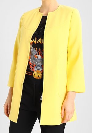 Halflange jas - yellow