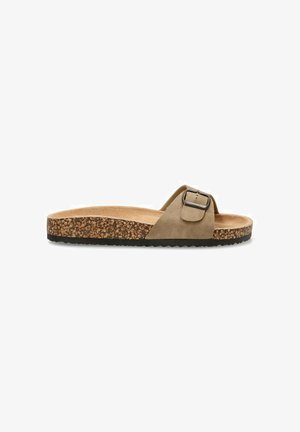Luna Collection, Sandalias planas - taupe