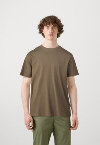 Only & Sons ONSFRED TEE 4 PACK - T-paita - caribou/bordeaux/smoke green/stone grey