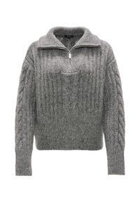 OPUS POPFY - Strickpullover - easy grey