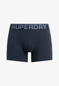 Superdry & Co 3 PACK - Calzoncillos bóxer cortos - nvy port stripe gry mrl feeder