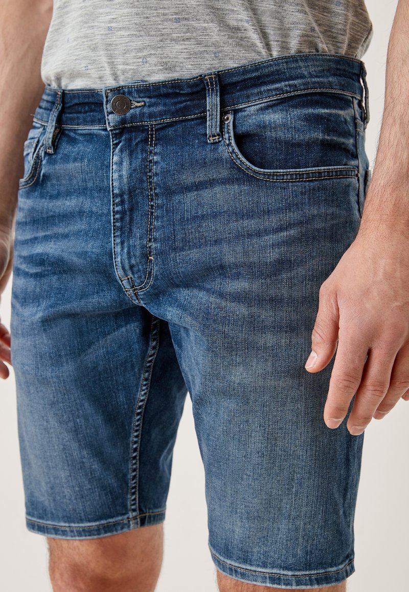 Herren Skinny Fit | s.Oliver Jeans Shorts dark blue stretche/dark-blue denim - TA44826 Herren Skinny Fit | s.Oliver Jeans Shorts dark blue stretche/dark-blue denim - TA44826