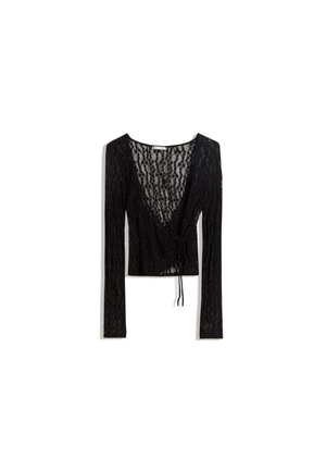 LONG SLEEVE - Bluse - black