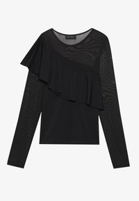 Pikkade varrukatega topp - black