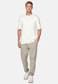 Boggi Milano MILANO  BLEND - Tepláky - taupe