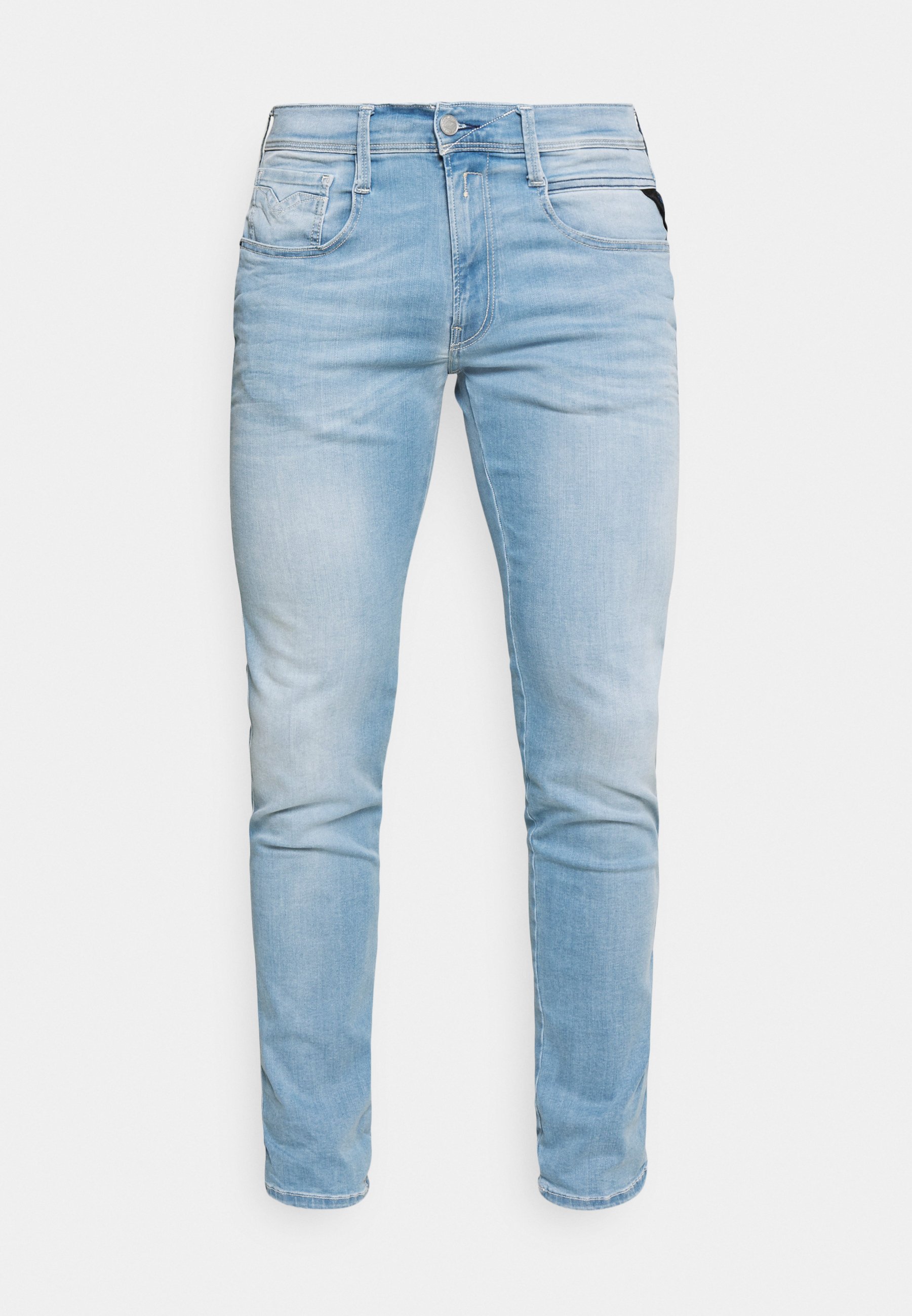 Replay ANBASS HYPERFLEX REUSED X LITE - Slim fit jeans - light blue/blauw  denim/bluedenim - Zalando.nl