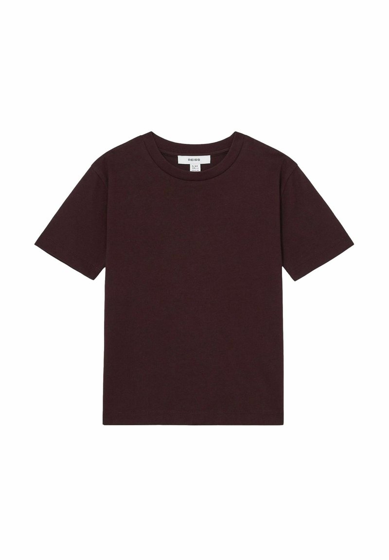 Reiss REISS HONOR CREW NECK T-SHIRT - Základné tričko - bordeaux