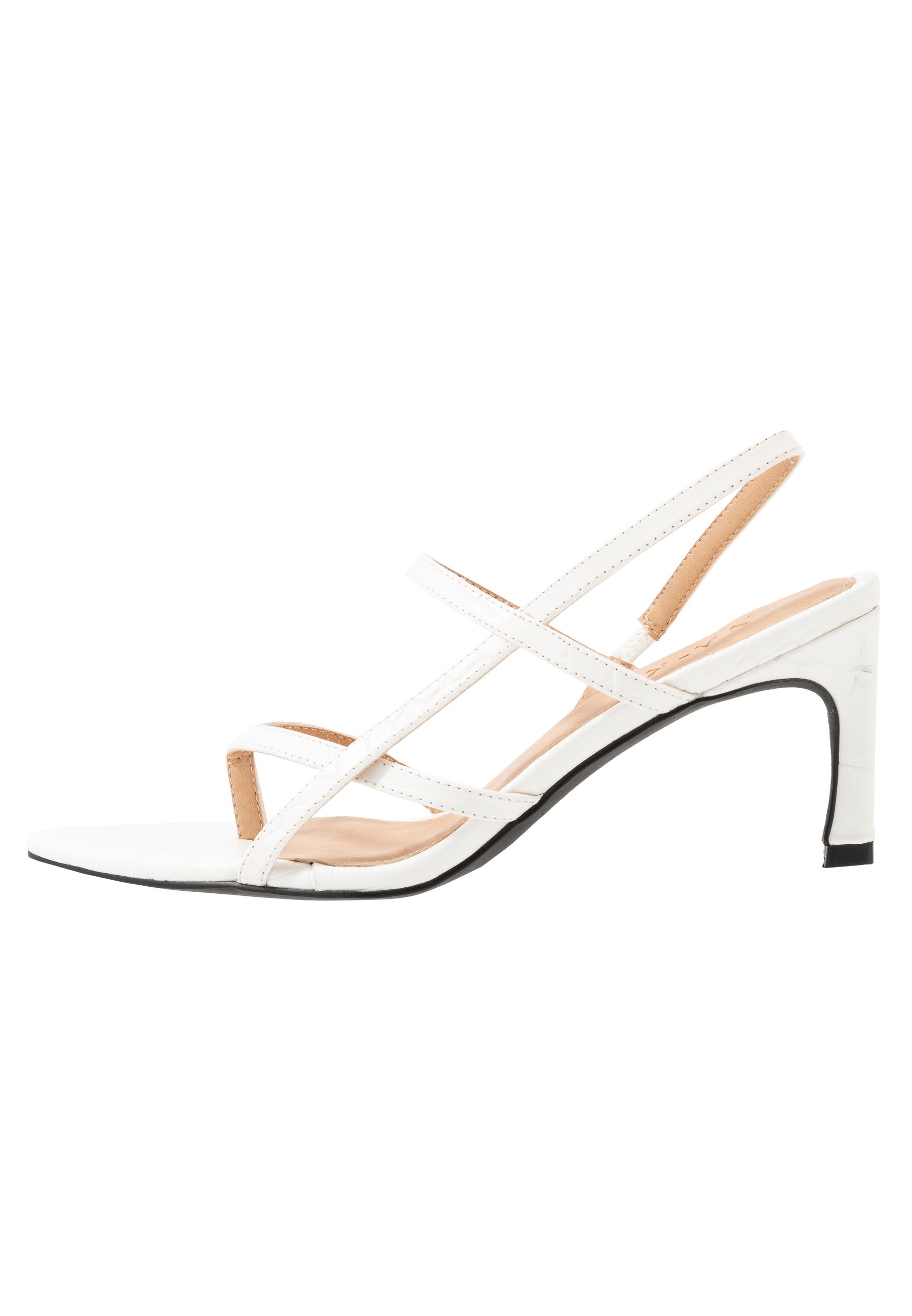 POINTY SOLE TOE STRAP Sandaler offwhite POINTY SOLE TOE STRAP Sandaler offwhite