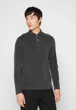 LONG SLEEVE BUTTON PLACKET - Polo - phantom fear