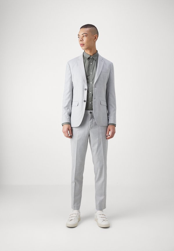 JJJOE PLAIN - Shirt - castor gray2