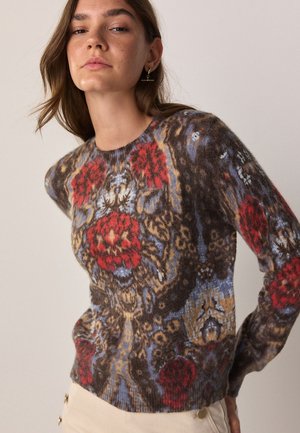 Next REGULAR FIT - CREW NECK  - Pulover - multi paisley