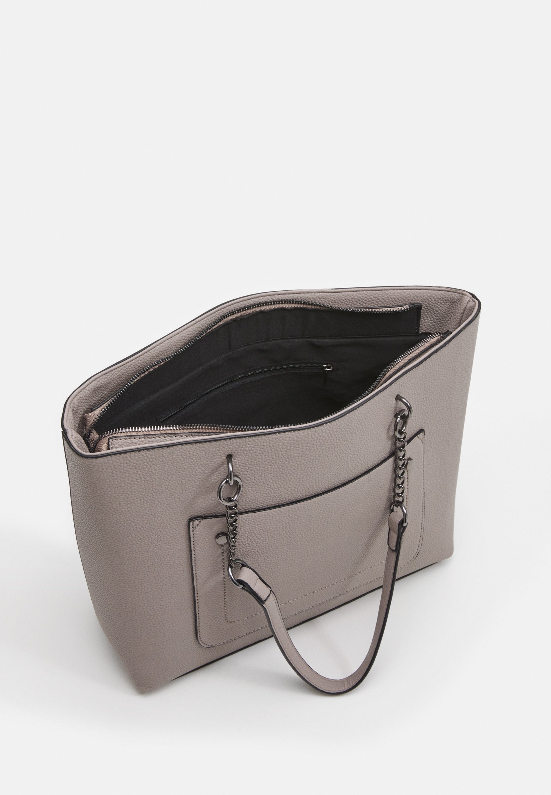 Dorothy Perkins SLIP POCKET CHAIN HANDLE SHOPPER Dorothy Perkins SLIP POCKET CHAIN HANDLE Håndveske black