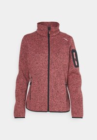 WOMAN JACKET - Fleecetakki - orchidea/antracite