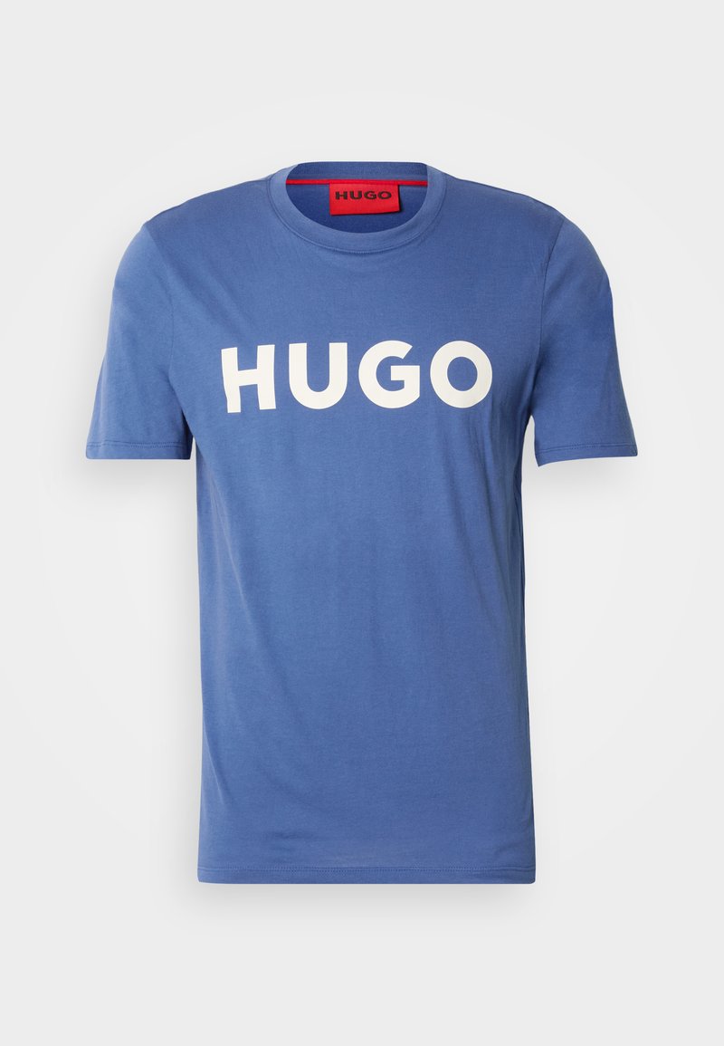 HUGO T-shirt print blauw