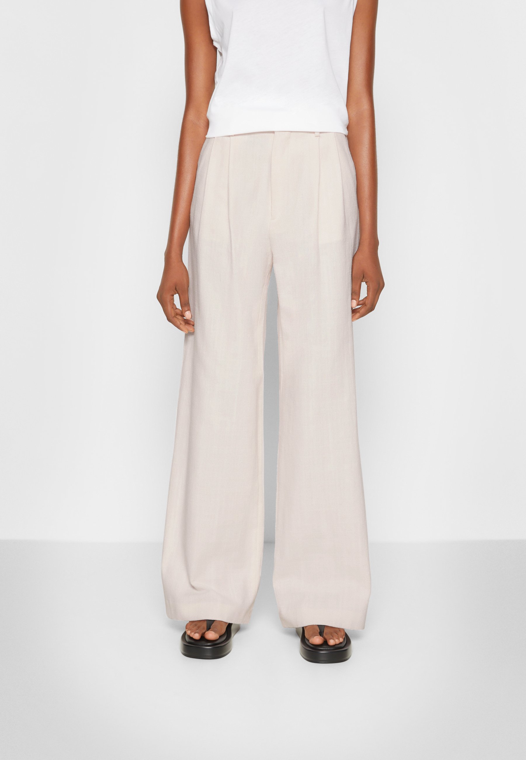 Filippa K DARCEY TROUSER - Broek - soft pink/donkerroze - Zalando.nl