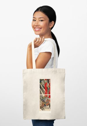 Henry Tiger, ASHMOLEAN MUSEUM JAPANESE SAMURAI GRAPHIC - Shopping bag - natural