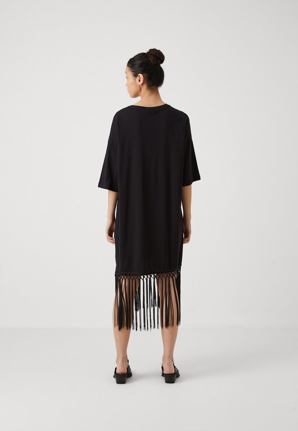 VIKATA OVERSIZE FRINGE DRESS  - Jersey dress3