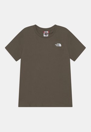 SIMPLE DOME TEE UNISEX - Print T-shirt - new taupe green