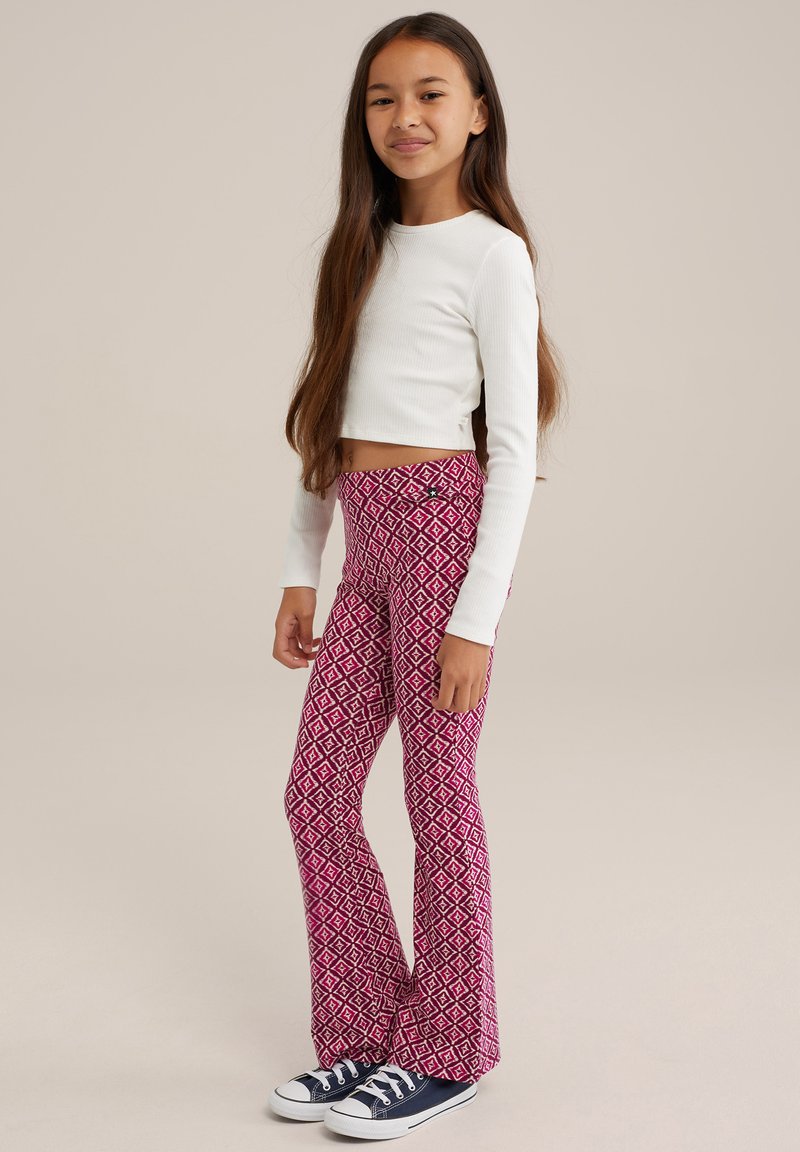 WE Fashion Legíny – nohavice - pink