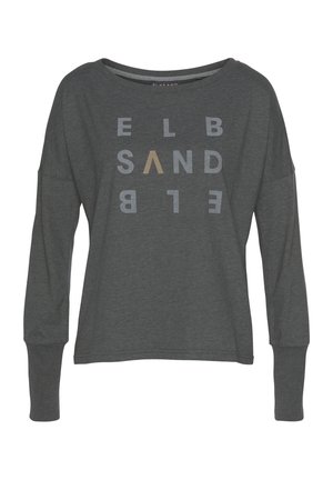 LONGSLEEVE - Langarmshirt - anthrazit meliert