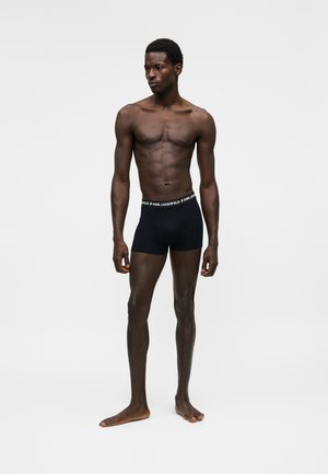KARL LAGERFELD, LOGO TRUNKS (PACK OF 5) - Боксерки - black