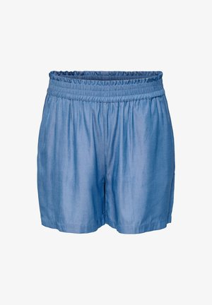 ONLY Carmakoma, 15378247 - Lühikesed püksid - medium blue denim