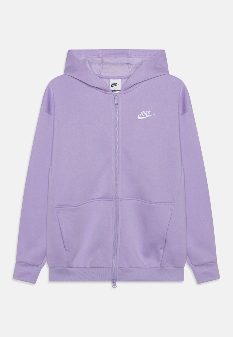 Nike Sportswear - SPORTSWEAR CLUB FLEECE - Sweat zippé - hydrangeas/white, Agrandir