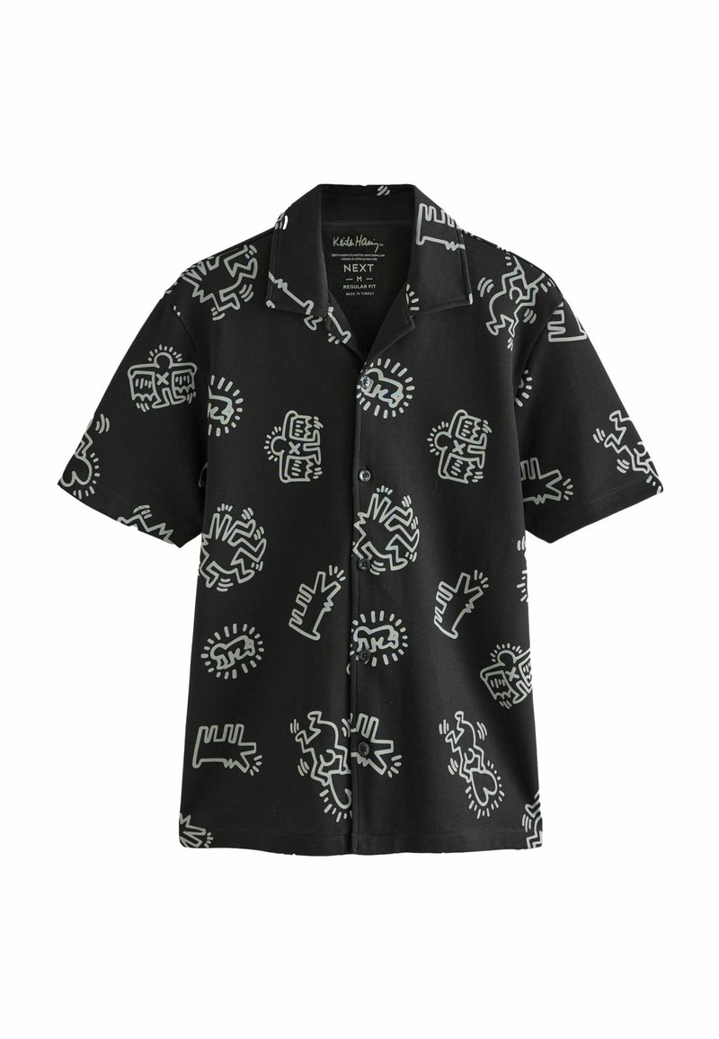 Next REGULAR FIT LICENCE KEITH HARING - Skjorter - black