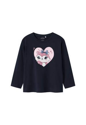 Name it, NMFVEEN LS NREG TOP - Camiseta de manga larga - dark sapphire