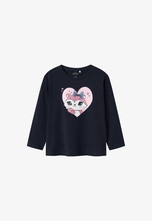 Name it, NMFVEEN LS NREG TOP - Camiseta de manga larga - dark sapphire