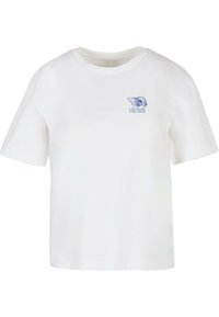 LIVE SLOW SEASHELLS - Camiseta estampada - white