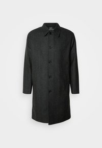 Mads Nørgaard HERRINGBONE CURTIS COAT - Klassischer Mantel - charcoal gray