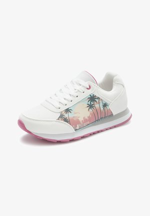 LASCANA, LASCANA SNEAKER - Trainers - weiß pink miami