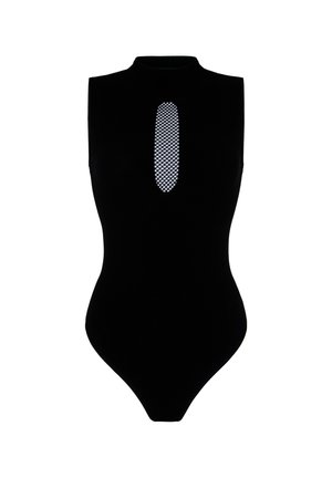 Hunkemöller, HUNKEMÖLLER FISHNET BODY - Body - black