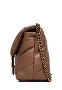 Pinko LOVE PUFF  - Soma ar siksnu pāri ķermenim - biscotto zenzero-antique gold