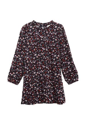 A-SHAPE MIT RÜSCHENKRAGEN - Robe de jour - navy