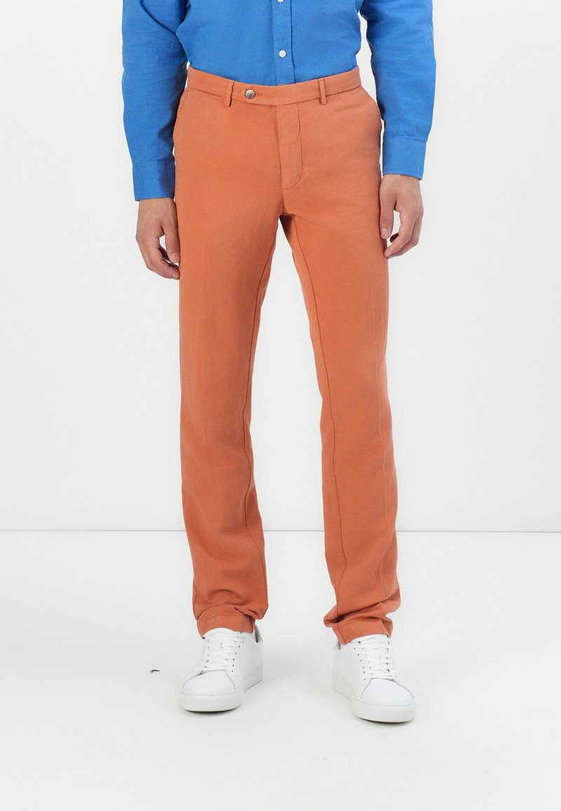 Hackett London Chino oranje