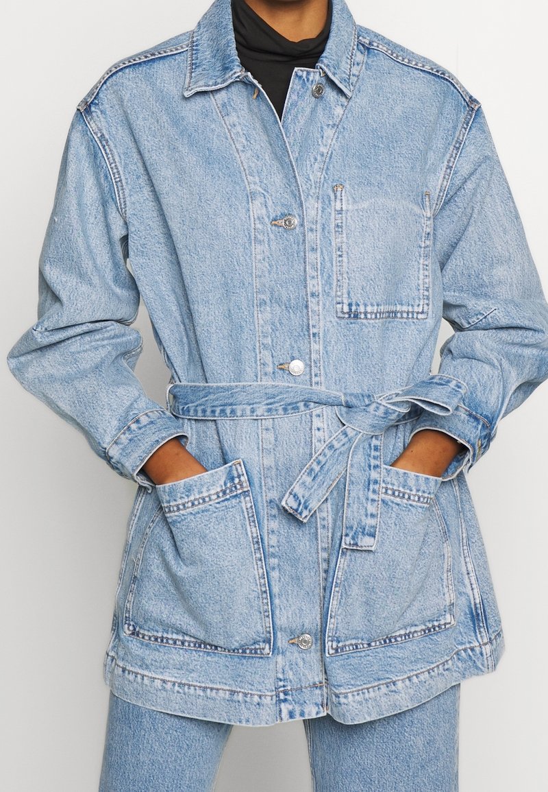Weekday Manteau court - blue