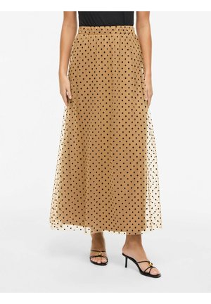 VIELSA - Jupe longue - toasted coconut