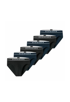6ER PACK - Briefs - navy schwarz