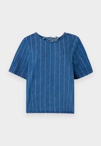 VMTRILLE TIE - Palaidinė - medium blue denim/white