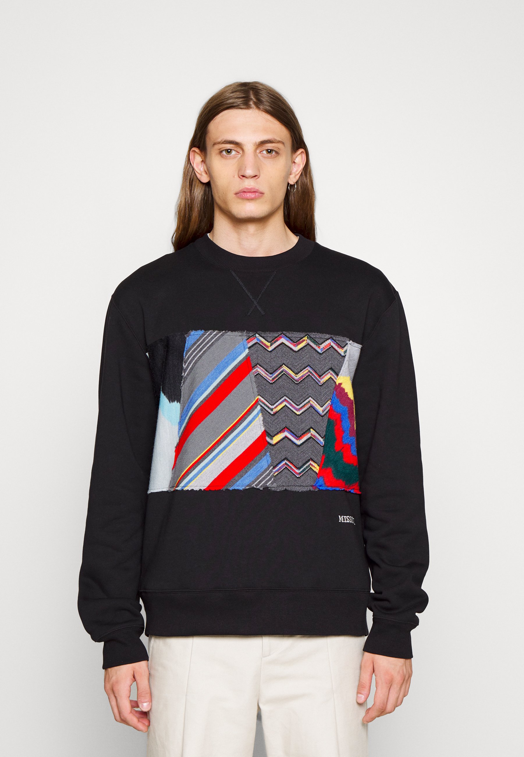 Missoni Crewneck Sweatshirt Black . Men . S