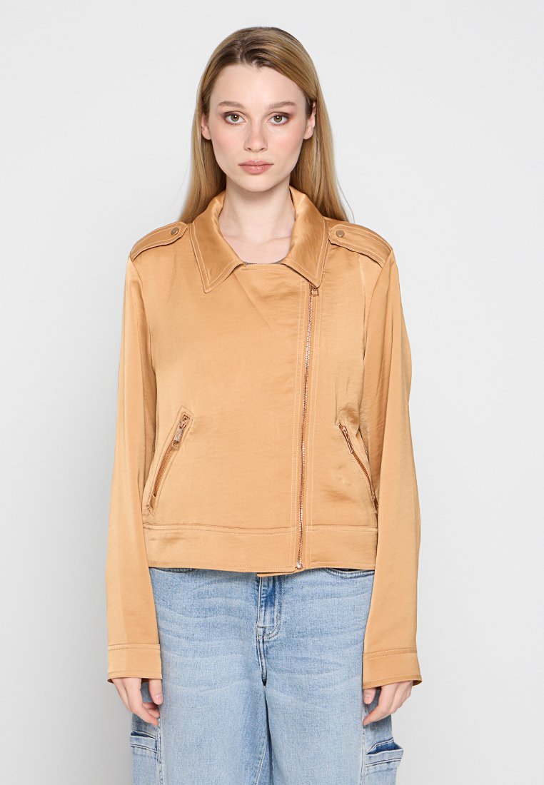 DKNY Lichte jas abrikoos