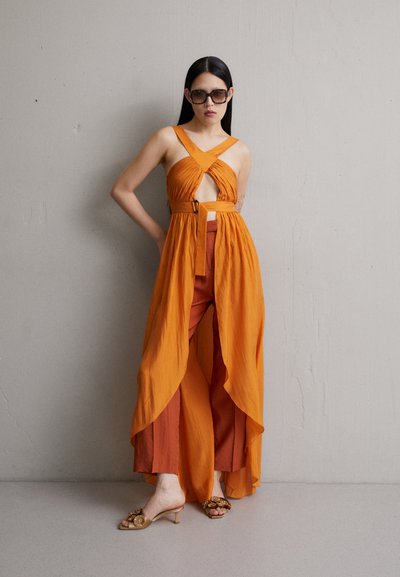 Alberta Ferretti DRESS - Robe longue - orange