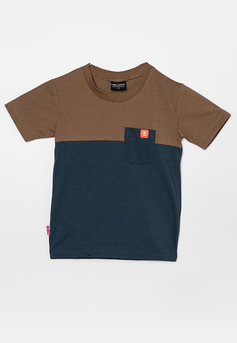 Trollkids T-shirt print donkerblauw